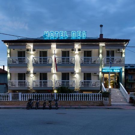 Rea Hotel Paralía Exterior foto